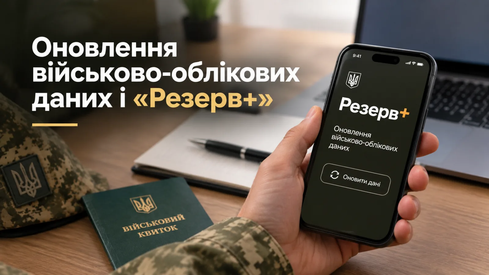 Блог - Оновлення військово-облікових даних і «Резерв+»
